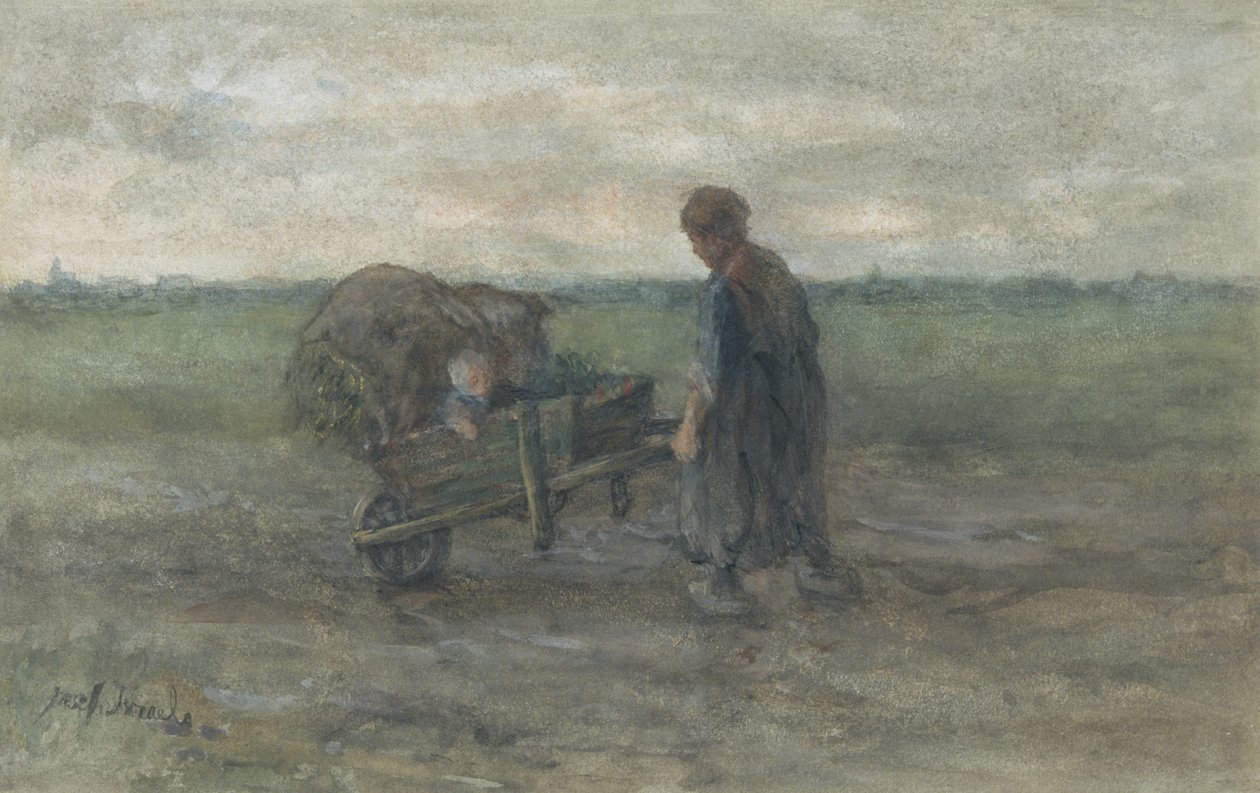 Rückkehr von den Feldern von Jozef (1824 1911) Israels