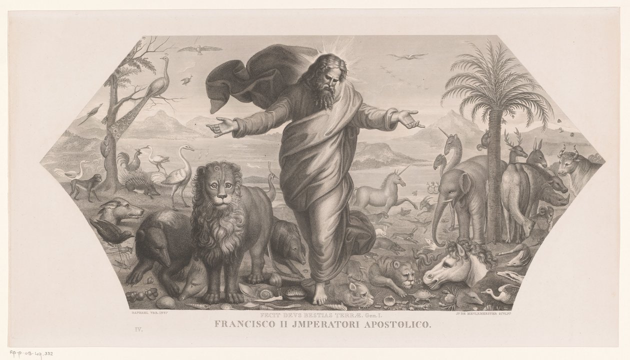 Schöpfung der Tiere von Jozef Karel De Meulemeester