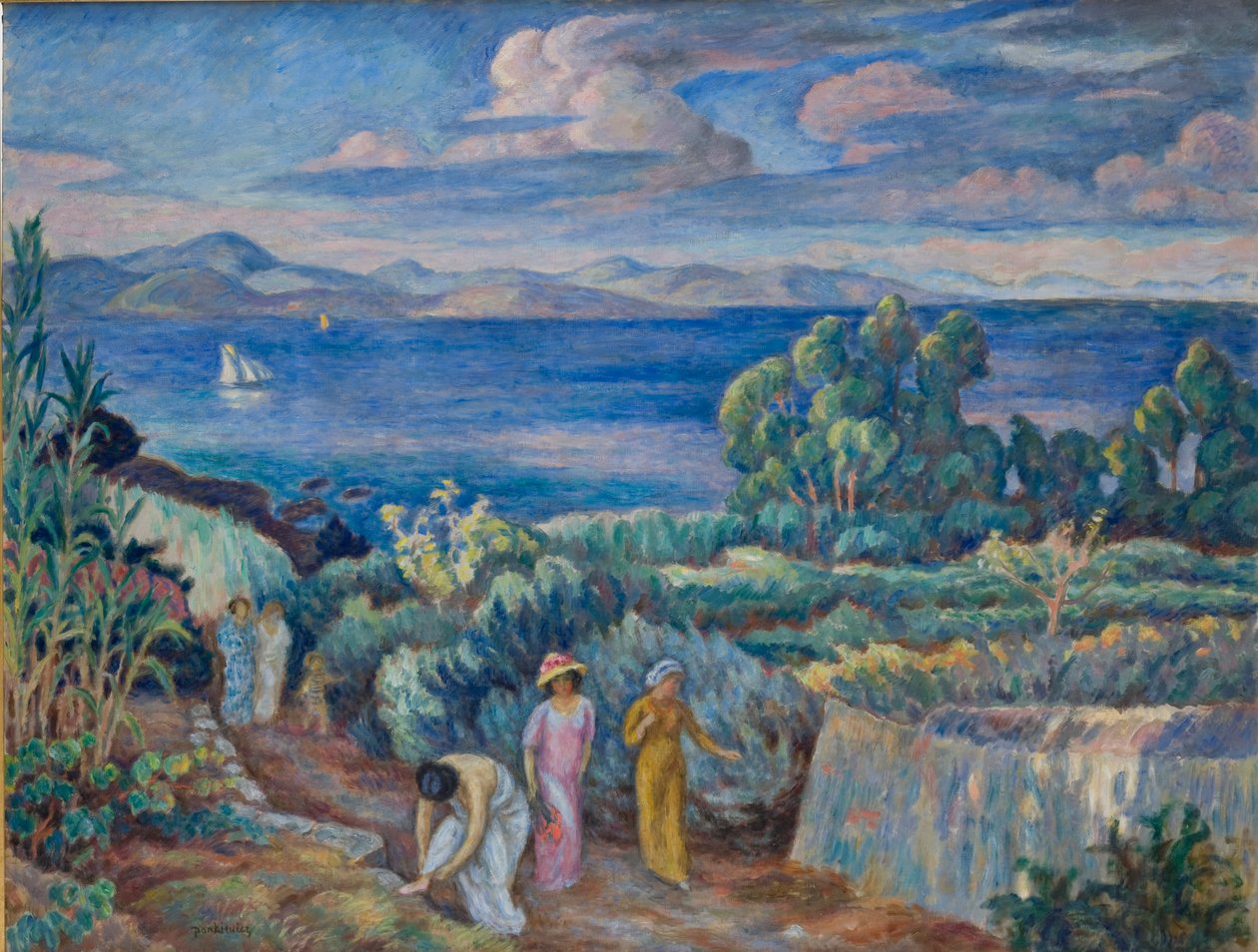 Rückkehr vom Schwimmen von Jozef Pankiewicz