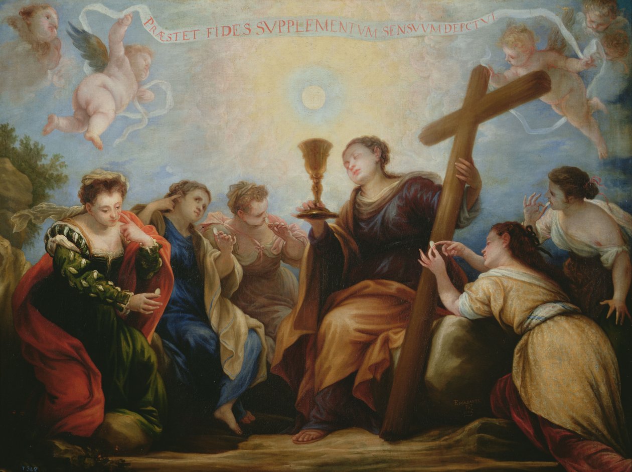Der Triumph des Glaubens über die Sinne von Juan Antonio Escalante