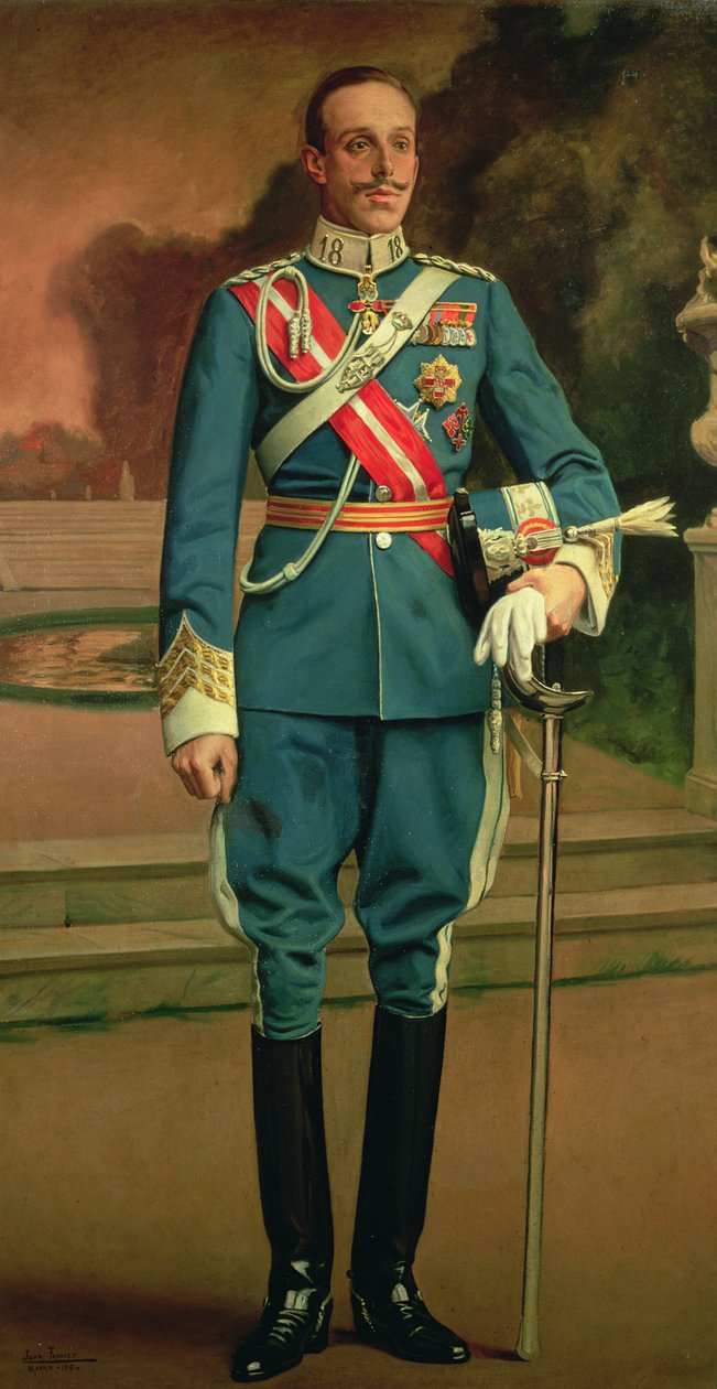 König Alfons XIII von Juan Frances y Mexia