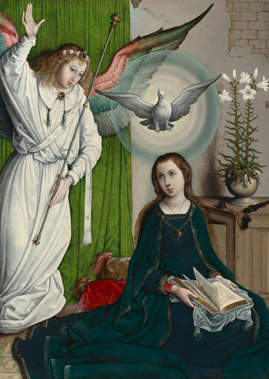 Die Verkündigung, c.1508-1519 von Juan de Flandes