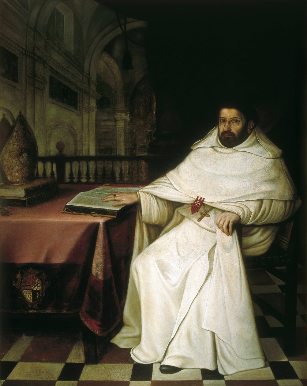 Porträt von Bruder Alonso de Sotomayor y Caro von Juan de Valdes Leal