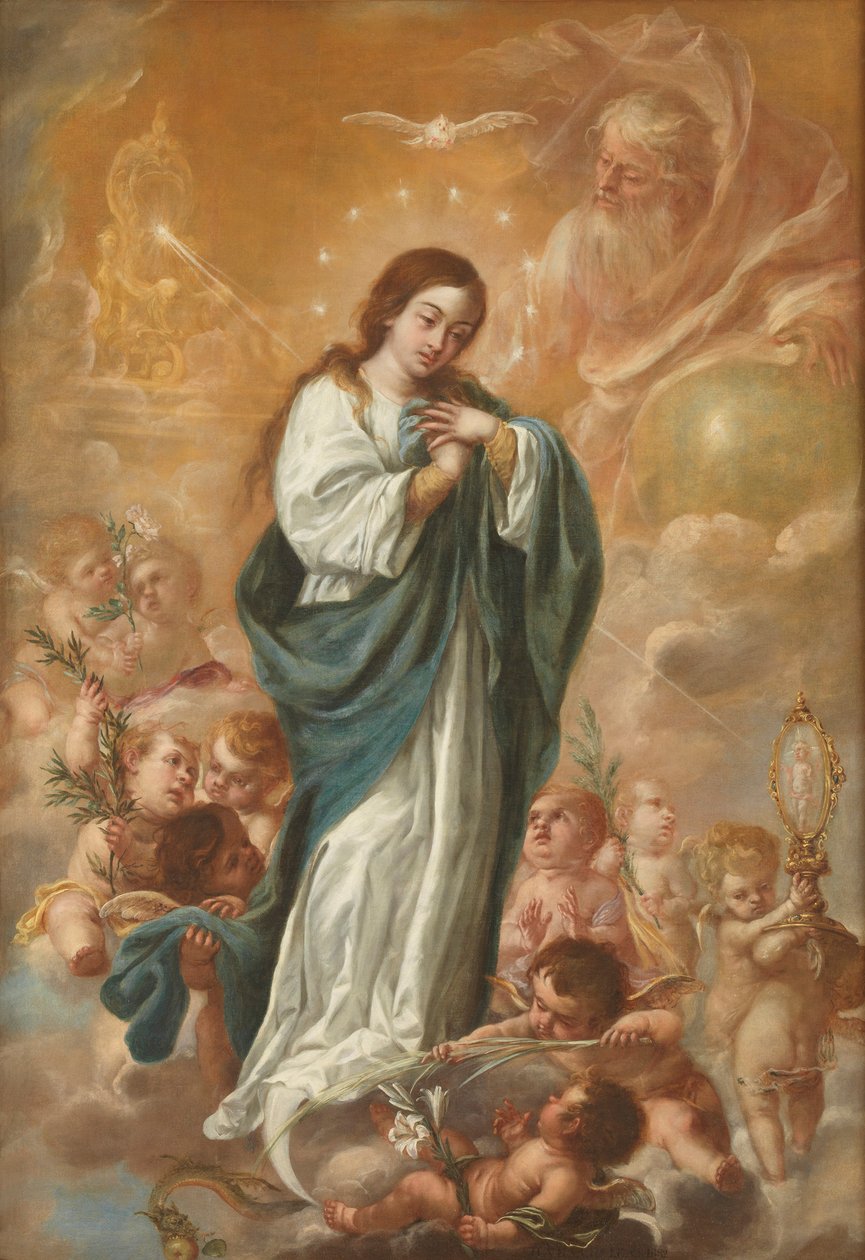 Die unbefleckte Empfängnis der Jungfrau, 1682 von Juan de Valdes Leal