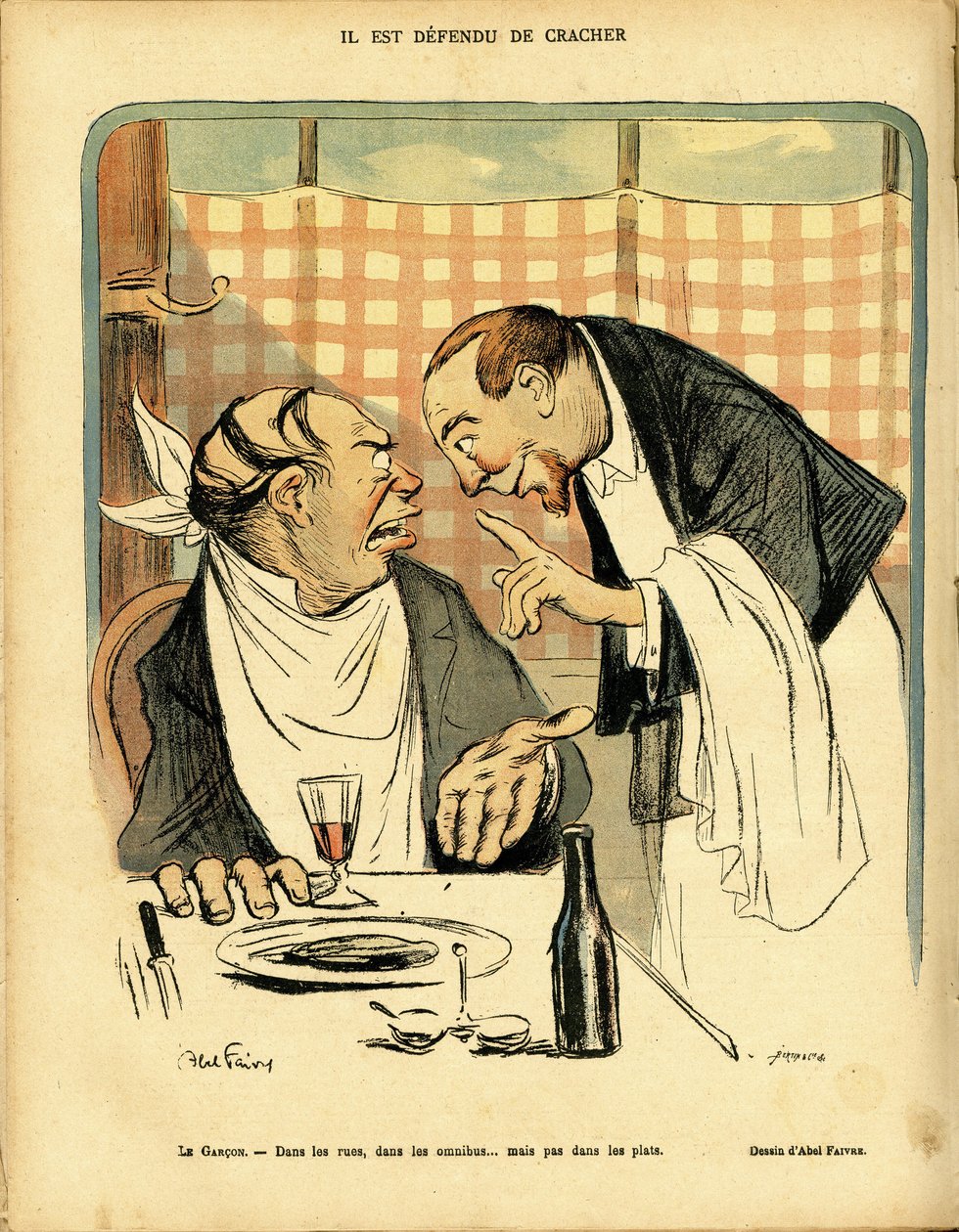 Illustration von Abel Faivre (1867-1945) in Le Rire, Nr. 297 von Jules Abel Faivre