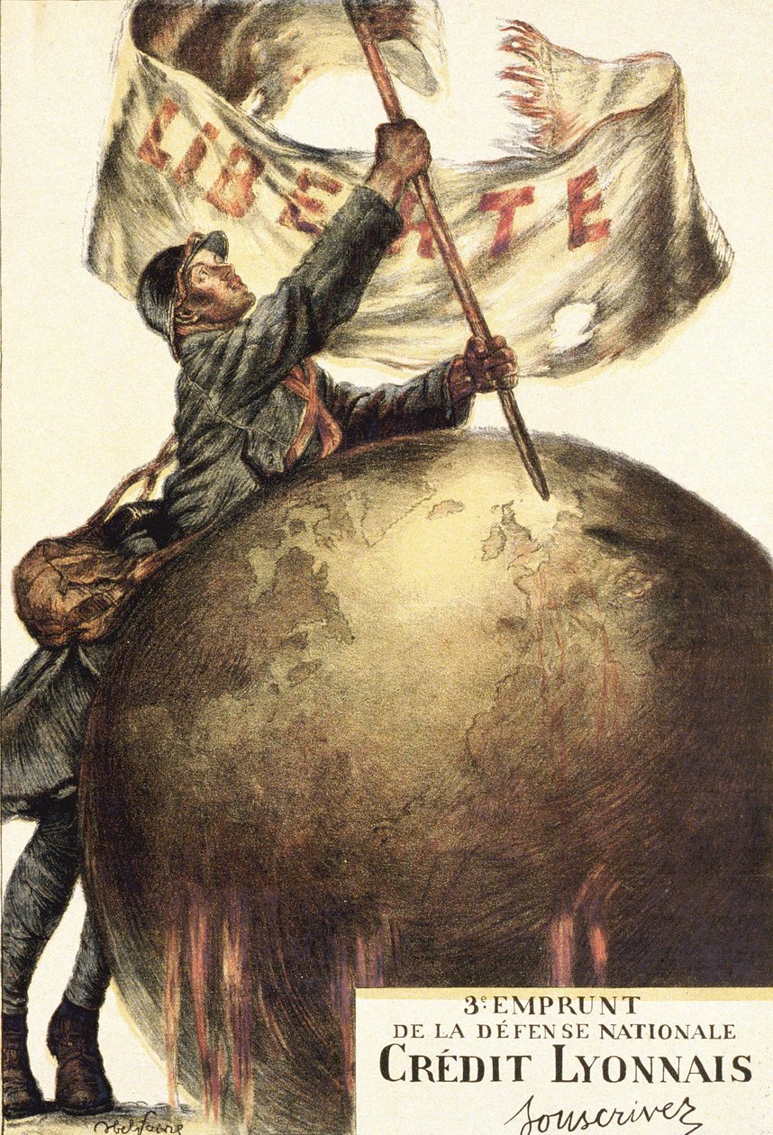 Dritter Kredit der Nationalen Verteidigung des Crédit Lyonnais: „Abonnieren“ von Jules Abel Faivre