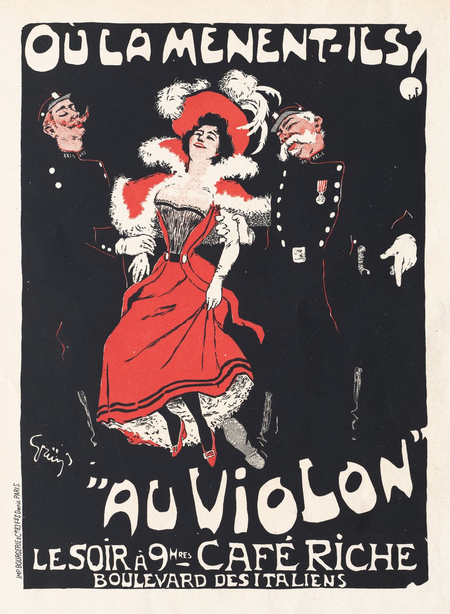 Wohin führen sie sie? Zum Gefängnis, 1897 von Jules Alexandre Grün