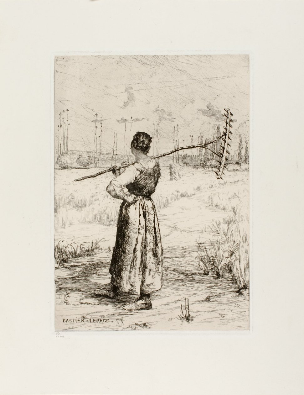 Die Rückkehr vom Feld von Jules Bastien Lepage