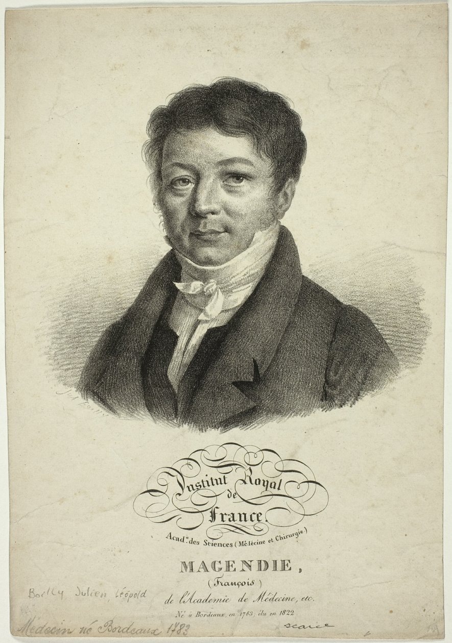 Porträt von François Magendie von Jules Boilly
