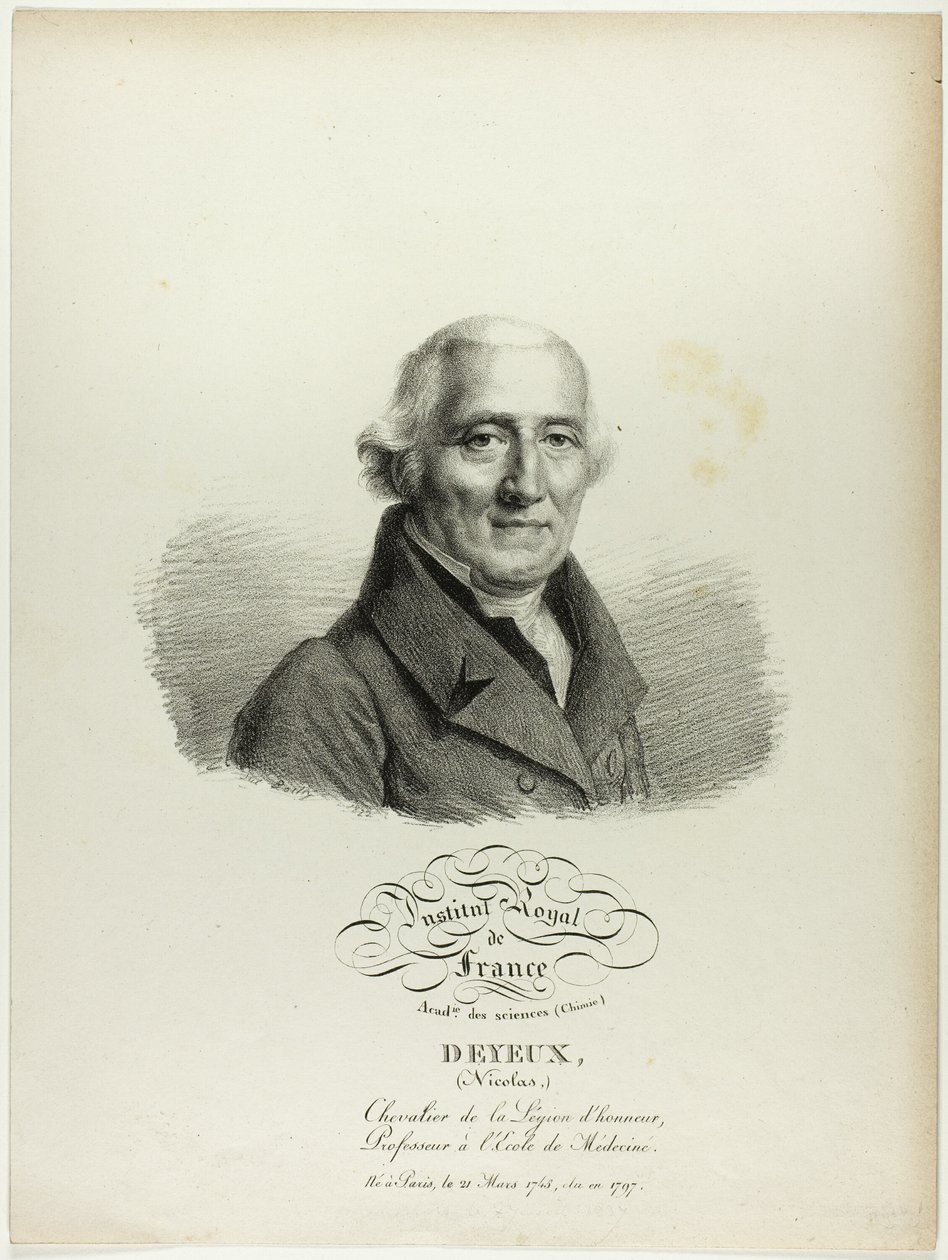 Porträt von Nicolas Deyeux von Jules Boilly