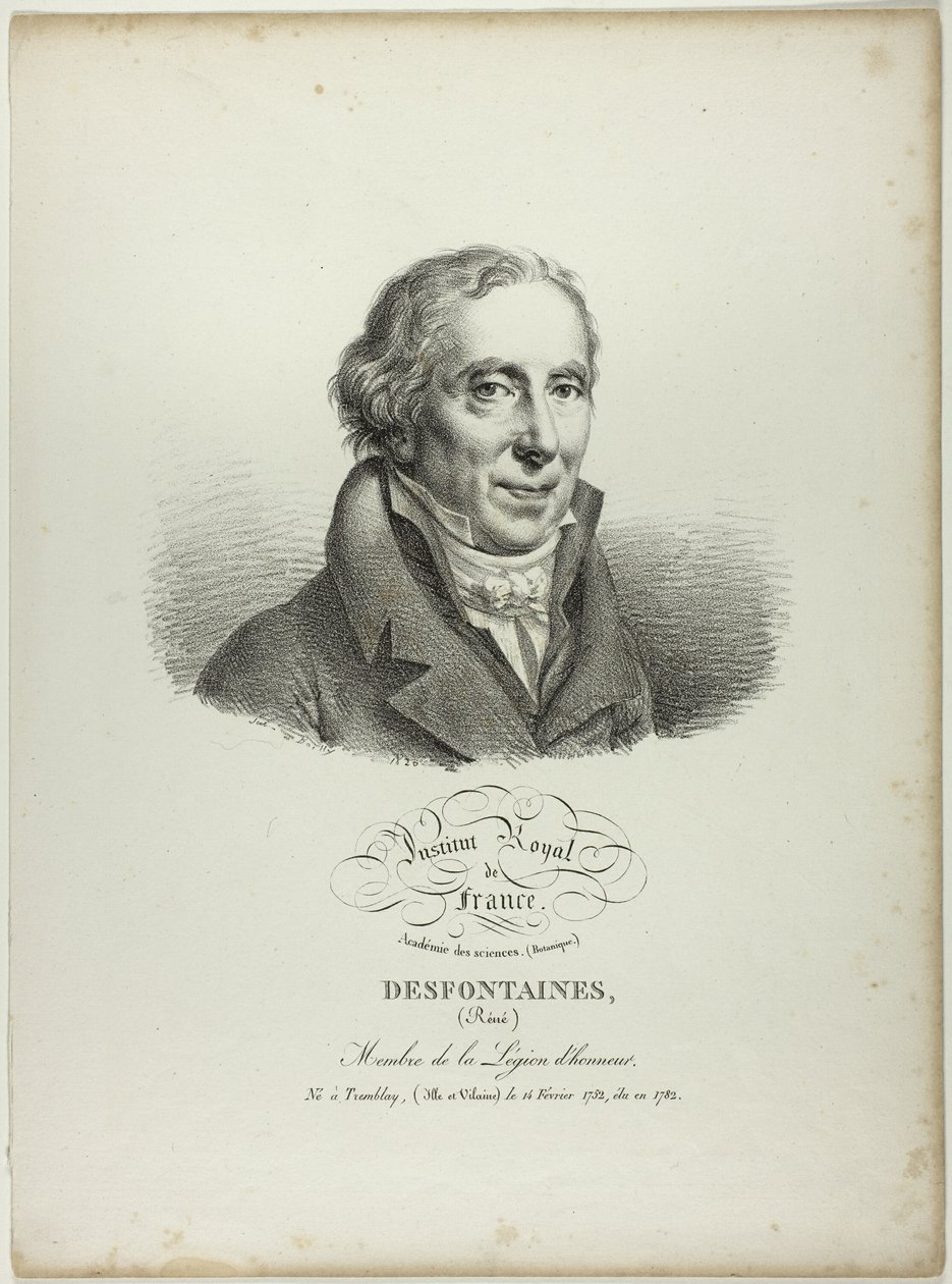 Porträt von René Desfontaines von Jules Boilly