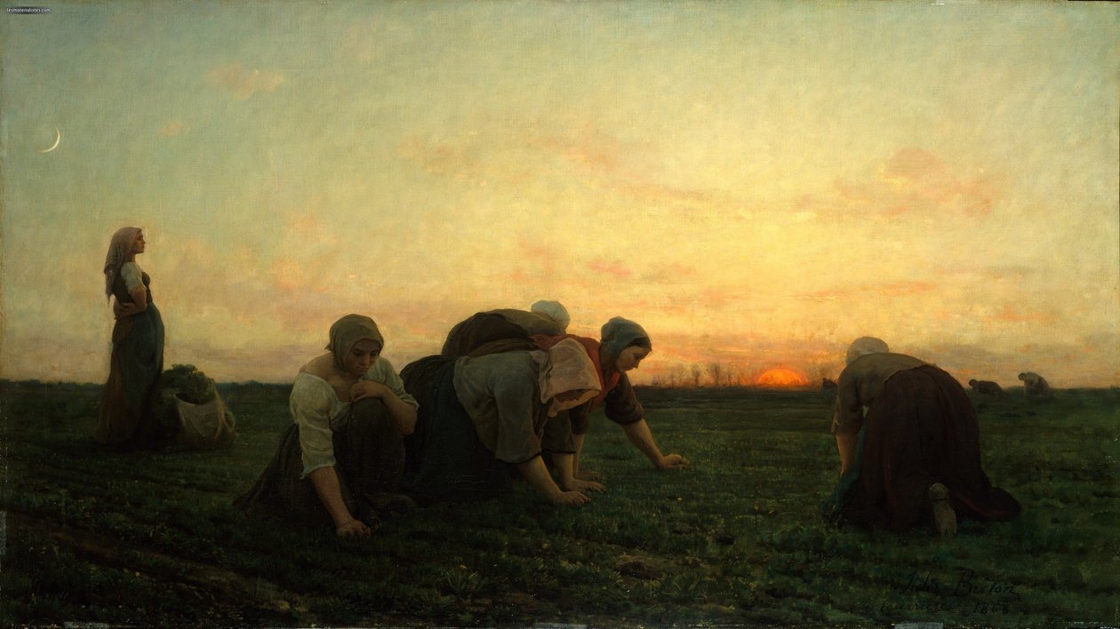 Les Bineuses von Jules Breton