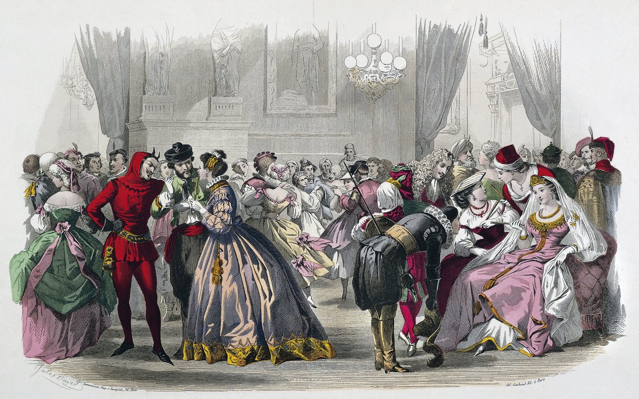 Der Monitor der Frauen und Damischen - BAL TRAVESTI 1864-1865, von Jules DAVID. von Jules David