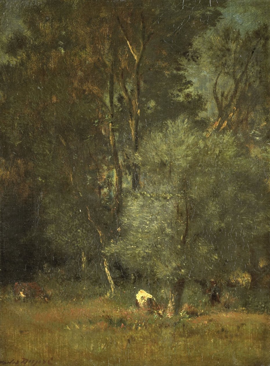Ansicht im Wald von Jules Dupre