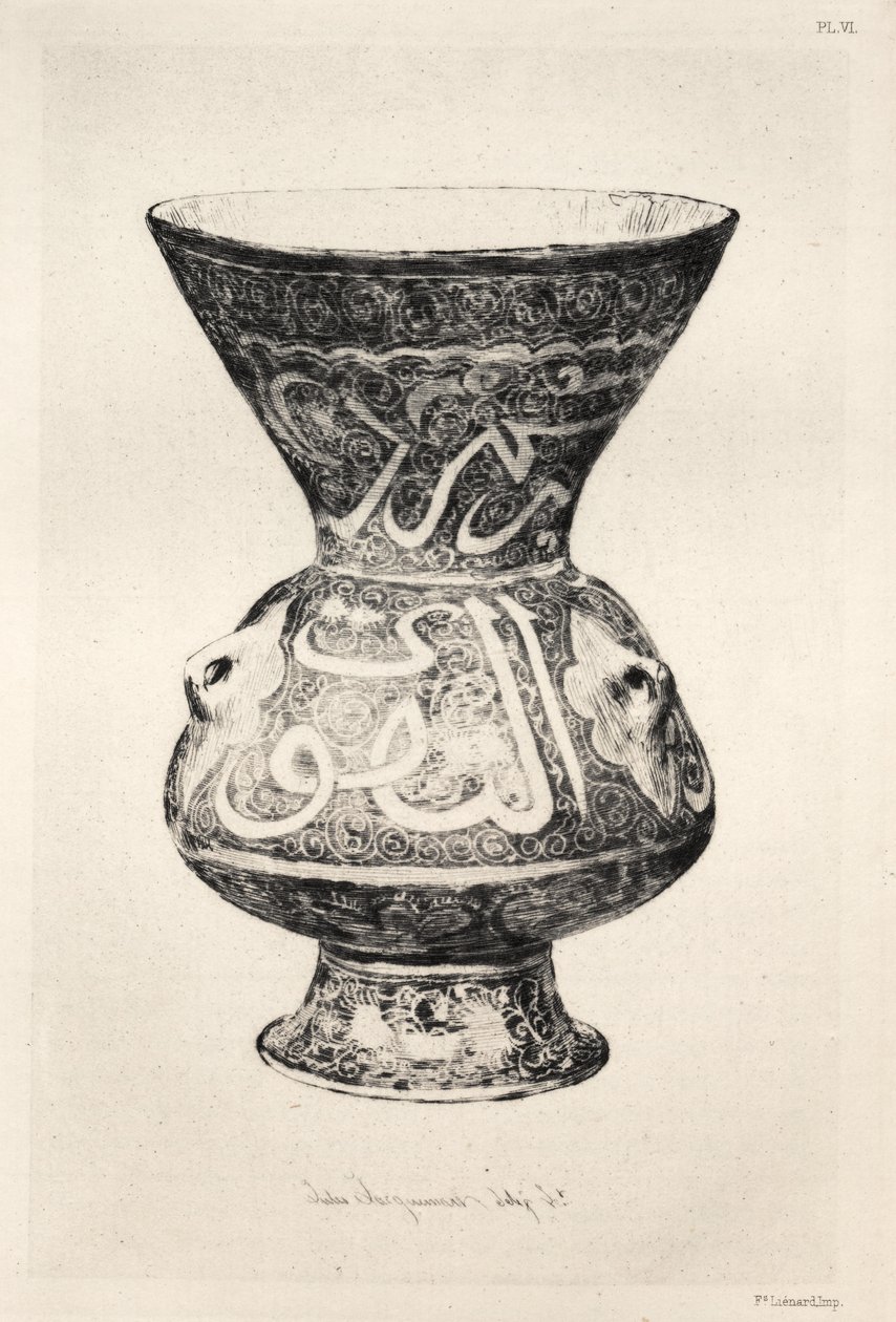Geschichte der Keramikkunst: Eine beschreibende und philosophische Studie der Töpferei...Tafel VII, 1877 von Jules Ferdinand Jacquemart