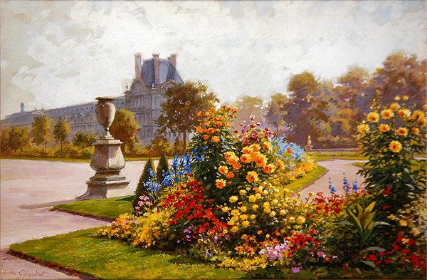 Die Tuileriengärten, Paris von Jules Girardet