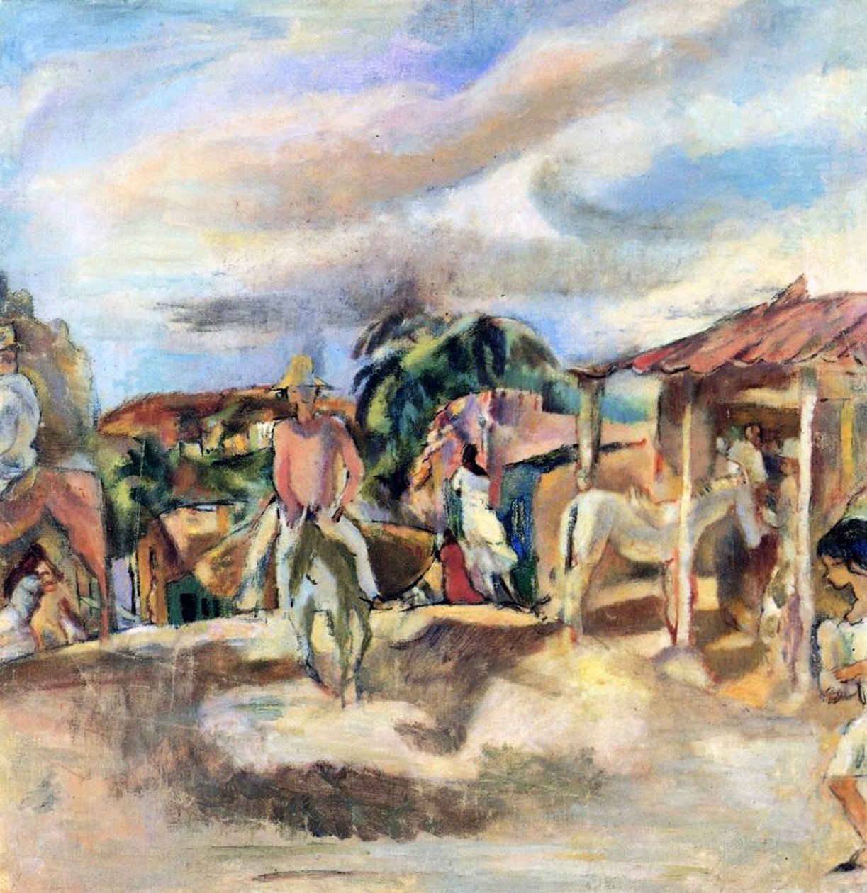Ein kubanisches Dorf von Jules Pascin