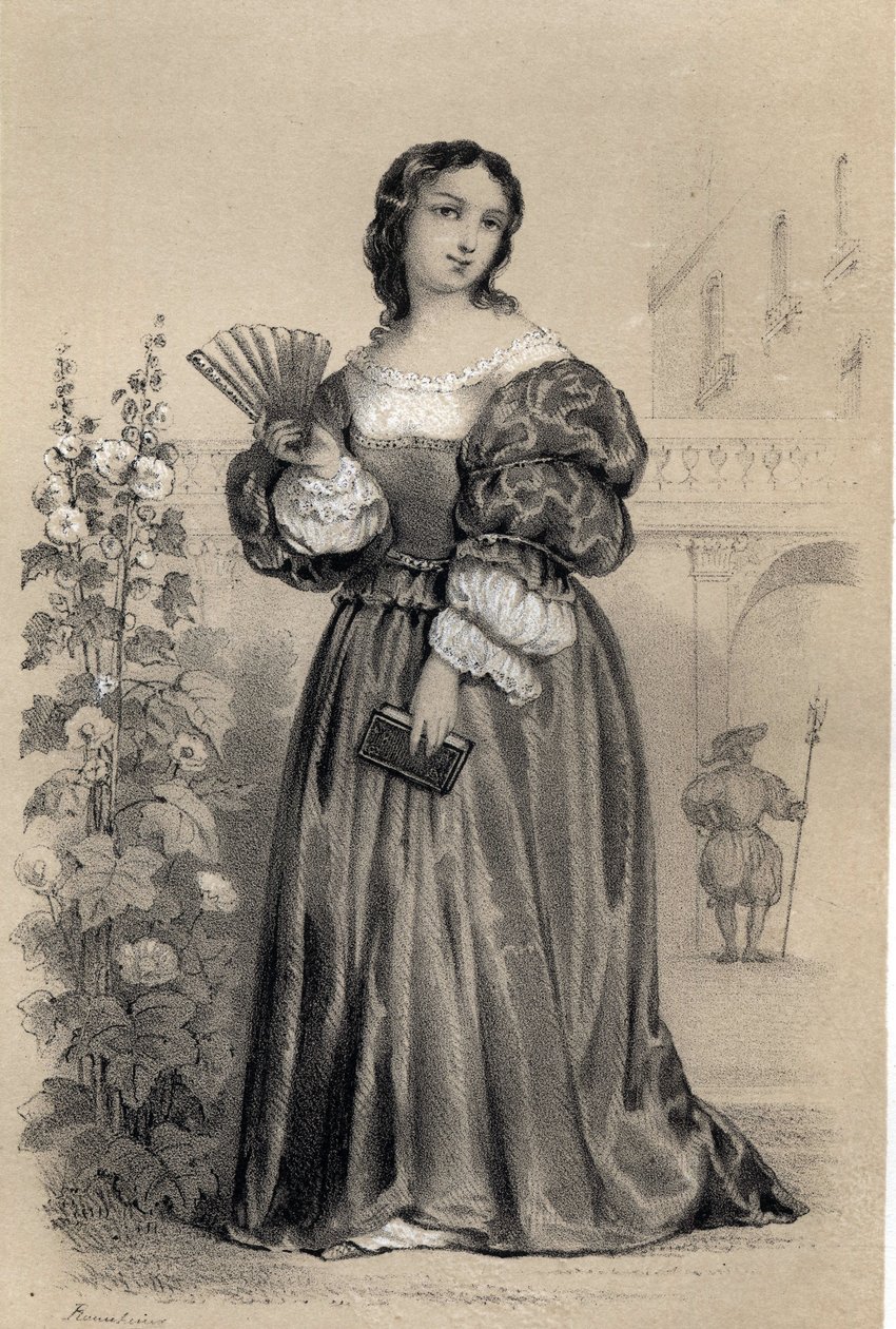 Vittoria Colonna, Markgräfin von Pescaire, italienische Schriftstellerin aus dem frühen 16. Jahrhundert von Jules and Raunheim Hermann David