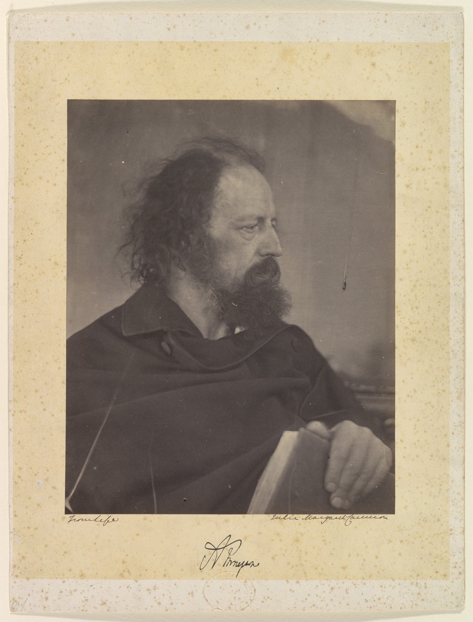 Alfred, Lord Tennyson von Julia Margaret Cameron