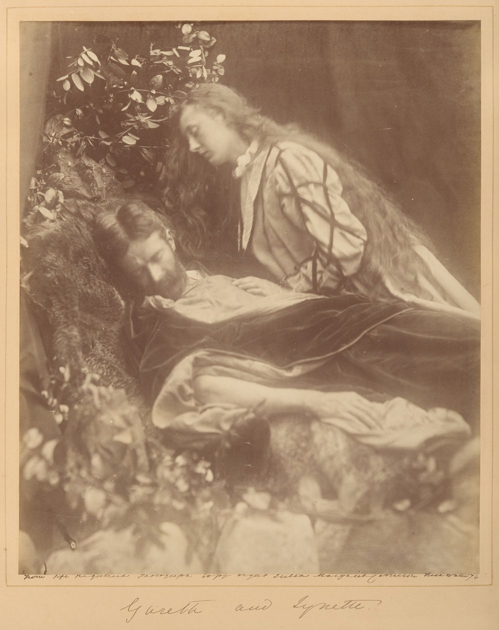 Gareth und Lynette von Julia Margaret Cameron
