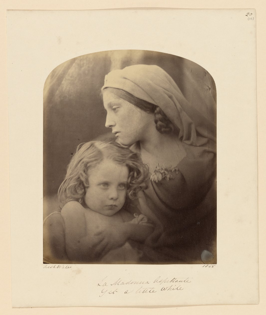 La Madonna Aspettante von Julia Margaret Cameron