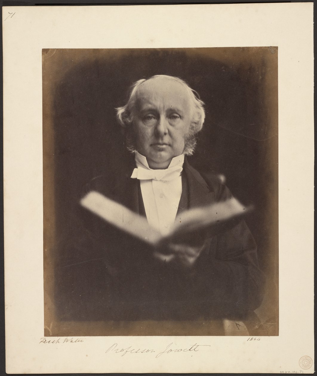 Professor [Benjamin] Jowett von Julia Margaret Cameron