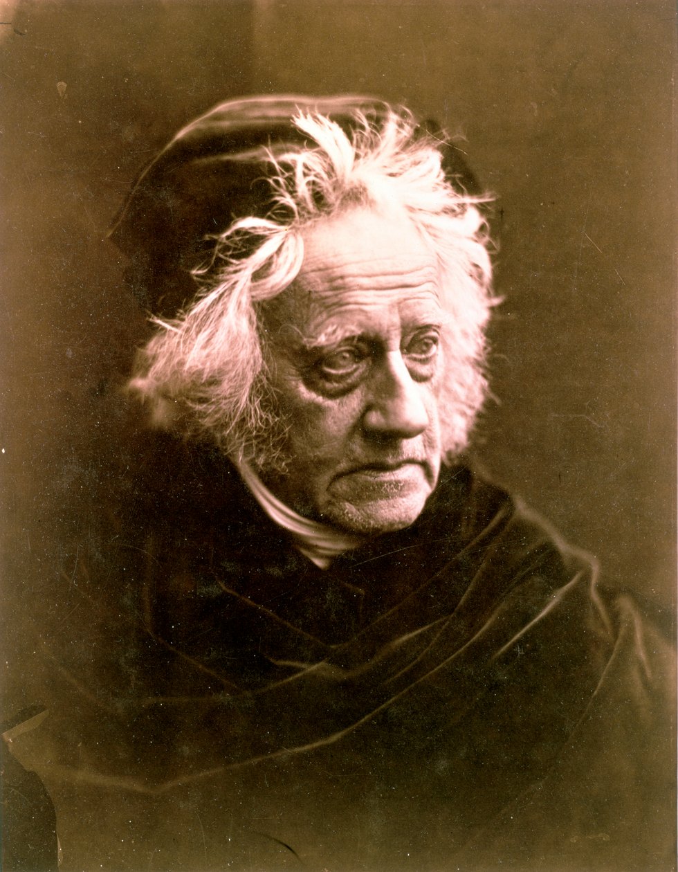 Sir John Frederick William Herschel, britischer Astronom, 1867 von Julia Margaret Cameron