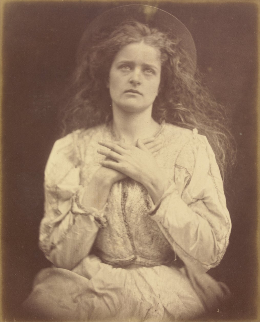 "So jetzt denke ich, meine Zeit ist nah - ich vertraue darauf - ich weiß"/"Die gesegnete Musik ging diesen Weg, meine Seele wird gehen müssen" von Julia Margaret Cameron