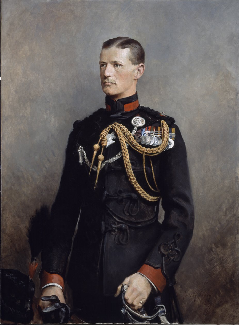 Der ehrenwerte Leutnant Frederick Hugh Sherston Roberts, Kings Royal Rifle Corps, 1901 von Julian Russell Story