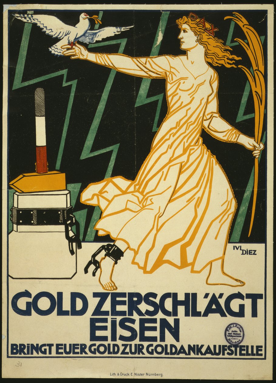 Gold zerschmettert Eisen: Bringen Sie Ihr Gold zum Goldankaufzentrum von Julius Diez