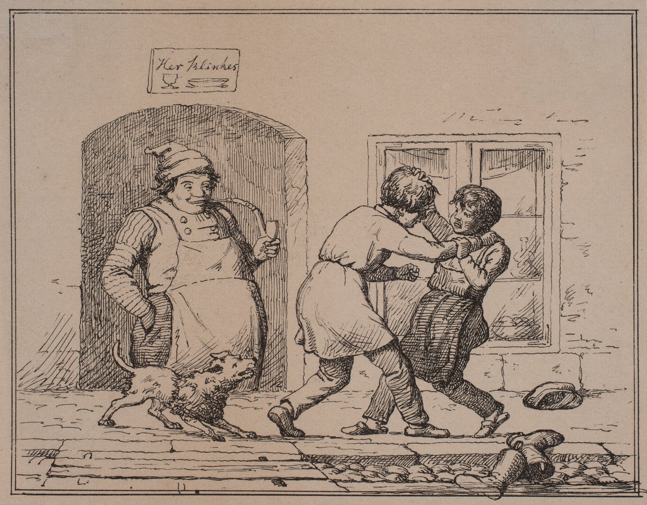 Illustration zu Bilder und Verse von Julius Exner und Christian Winther von Julius Exner