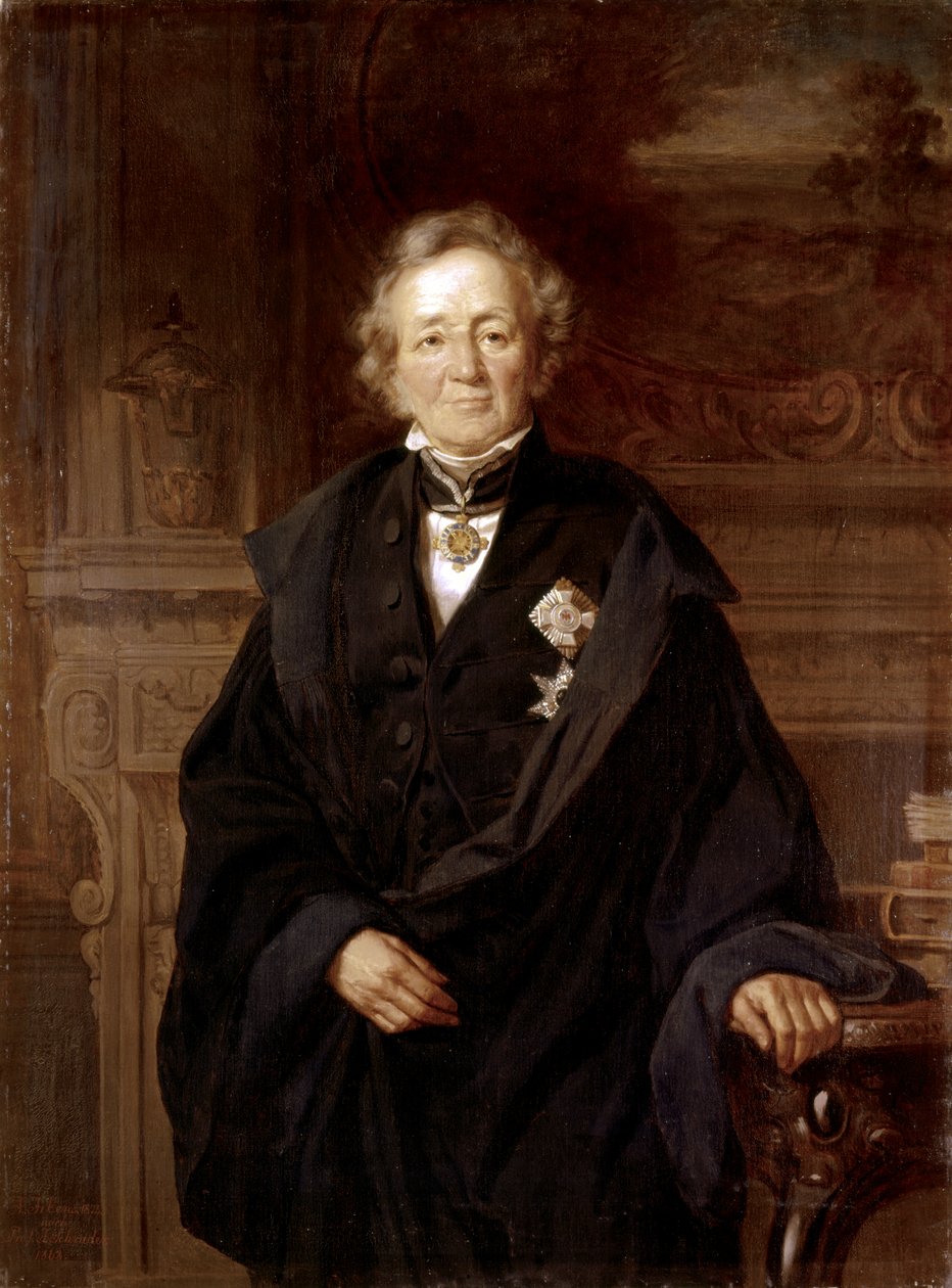 Leopold von Ranke: Porträt 1868 von Julius Friedrich Anton Schrader