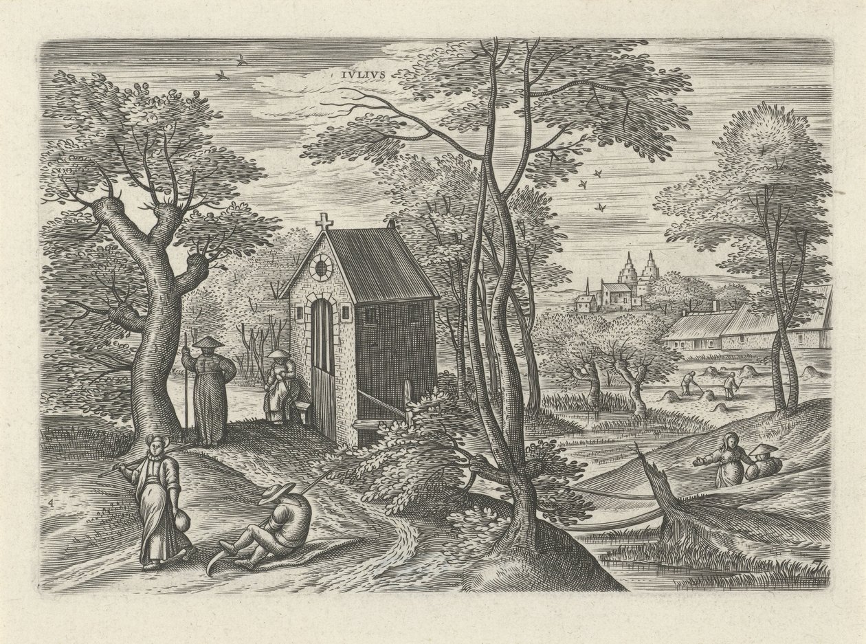 Juli
Die zwölf Monate (Serientitel) von Julius Goltzius