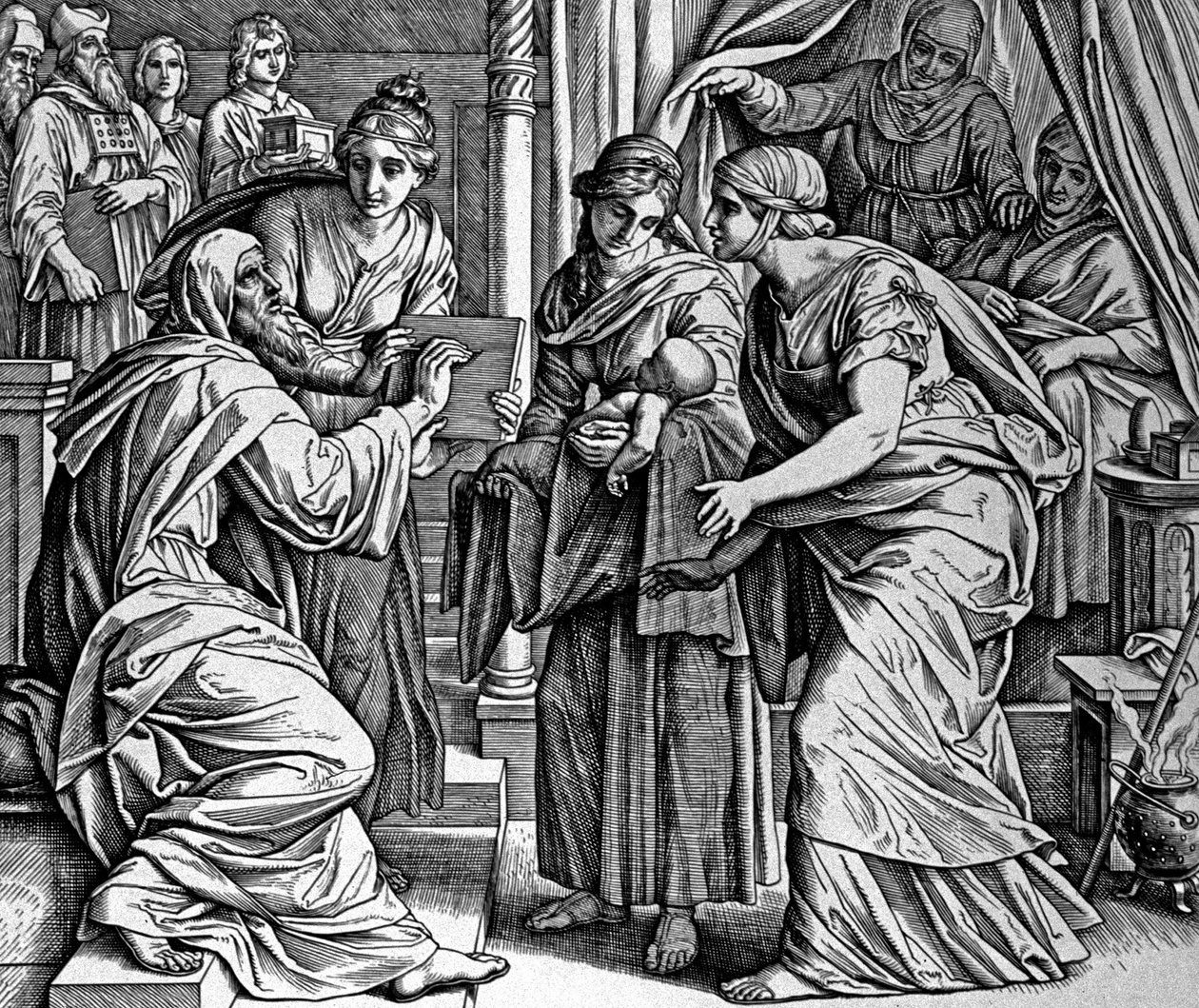 Geburt des Heiligen Johannes des Täufers von Julius Schnorr von Carolsfeld