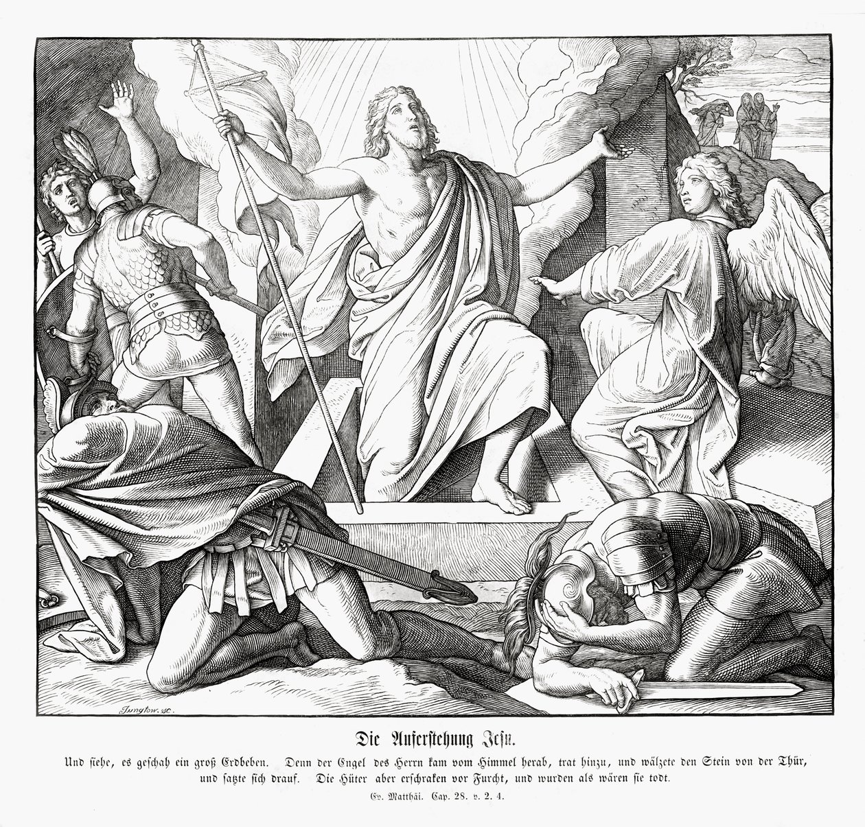 Auferstehung Jesu von Julius Schnorr von Carolsfeld