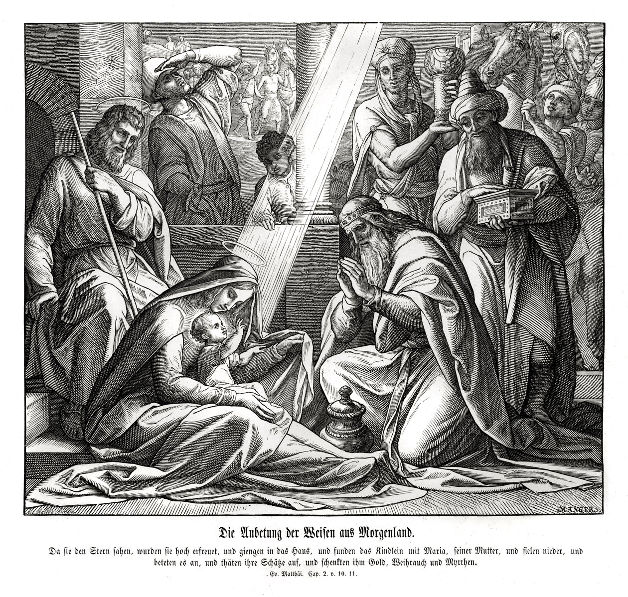 Die Weisen von Julius Schnorr von Carolsfeld