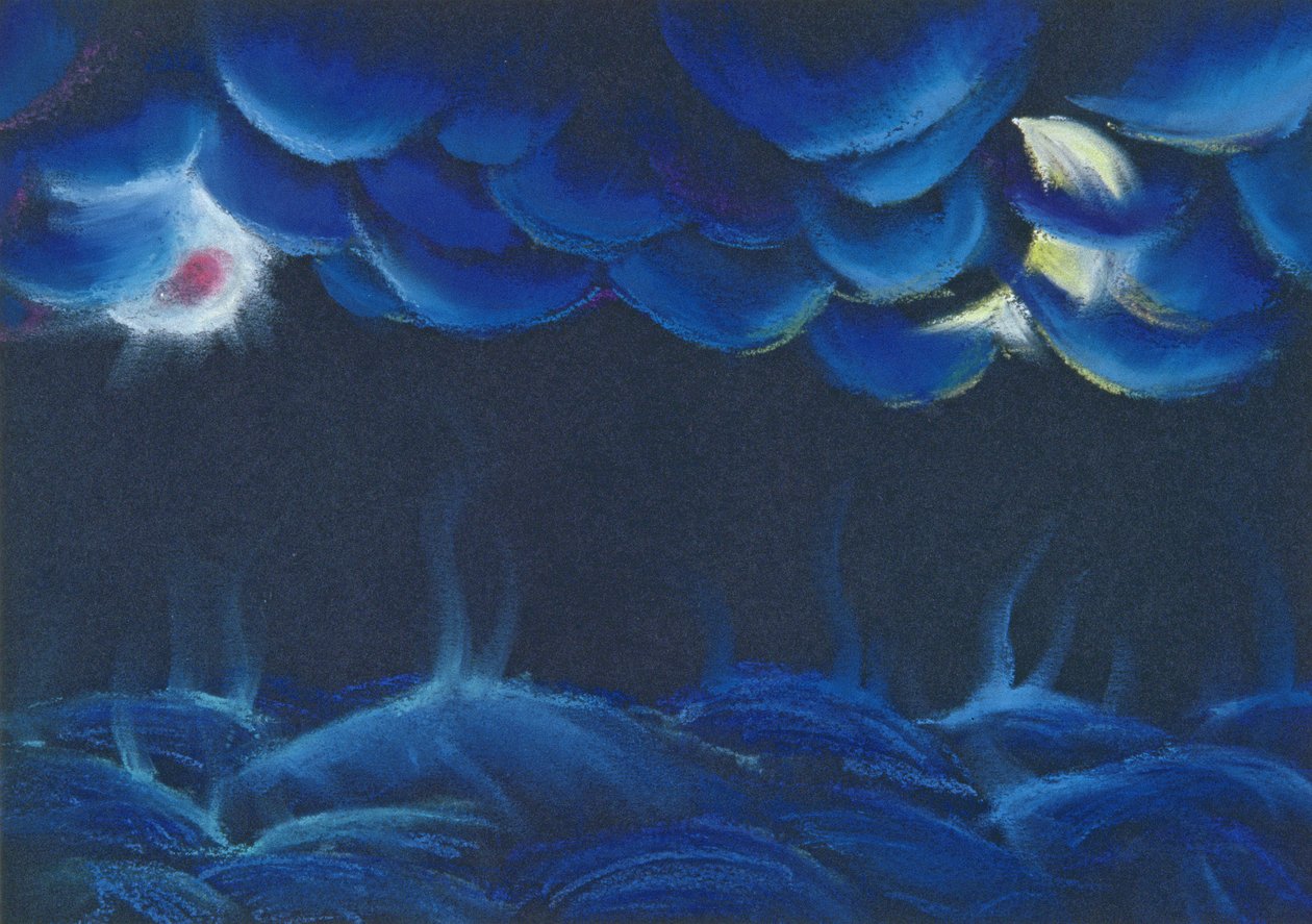 Schöpfung Sonne und Mond von Jung Sook Nam