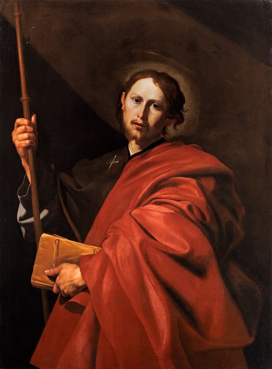Heiliger Jakobus der Ältere von Jusepe de Ribera