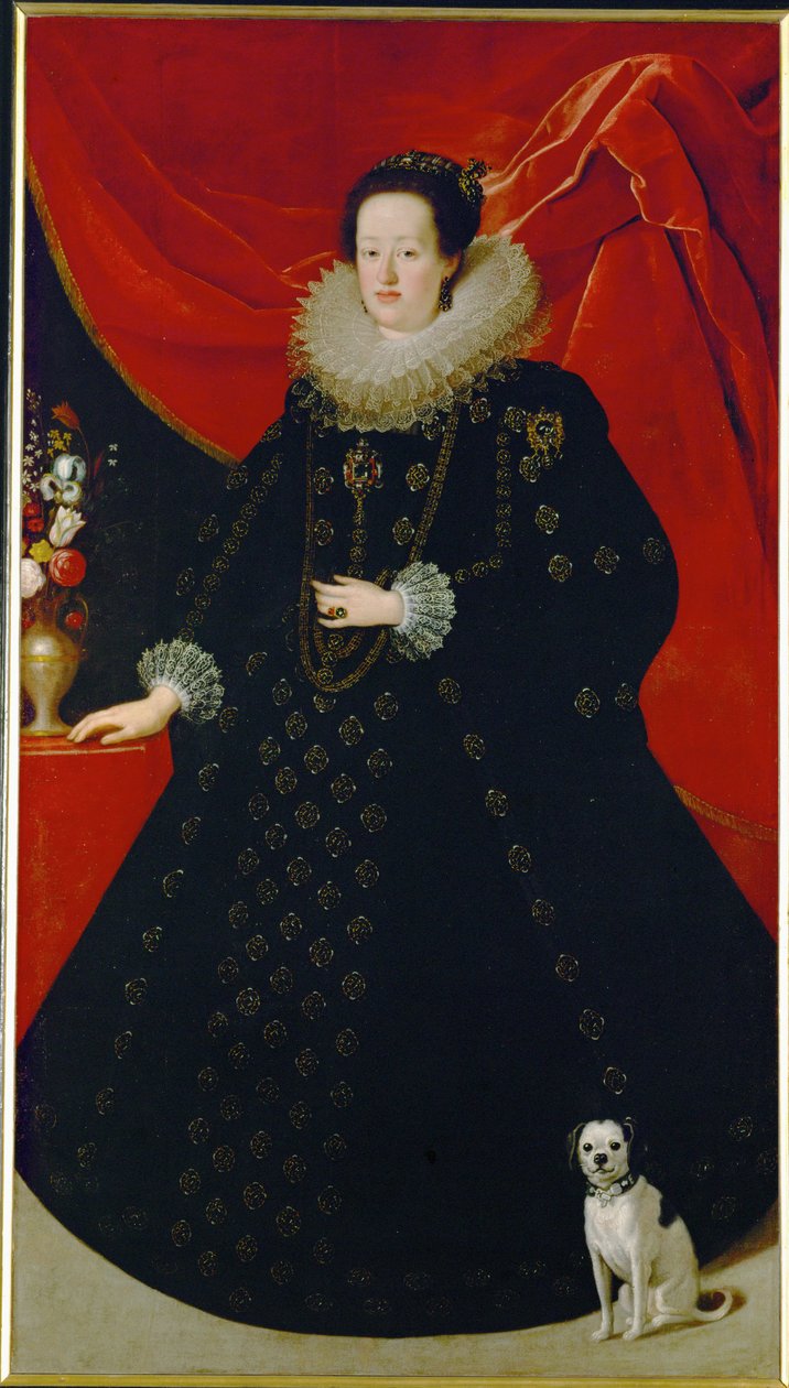 Eleonora Gonzaga, Ehefrau von Kaiser Ferdinand III von Justus Sustermans