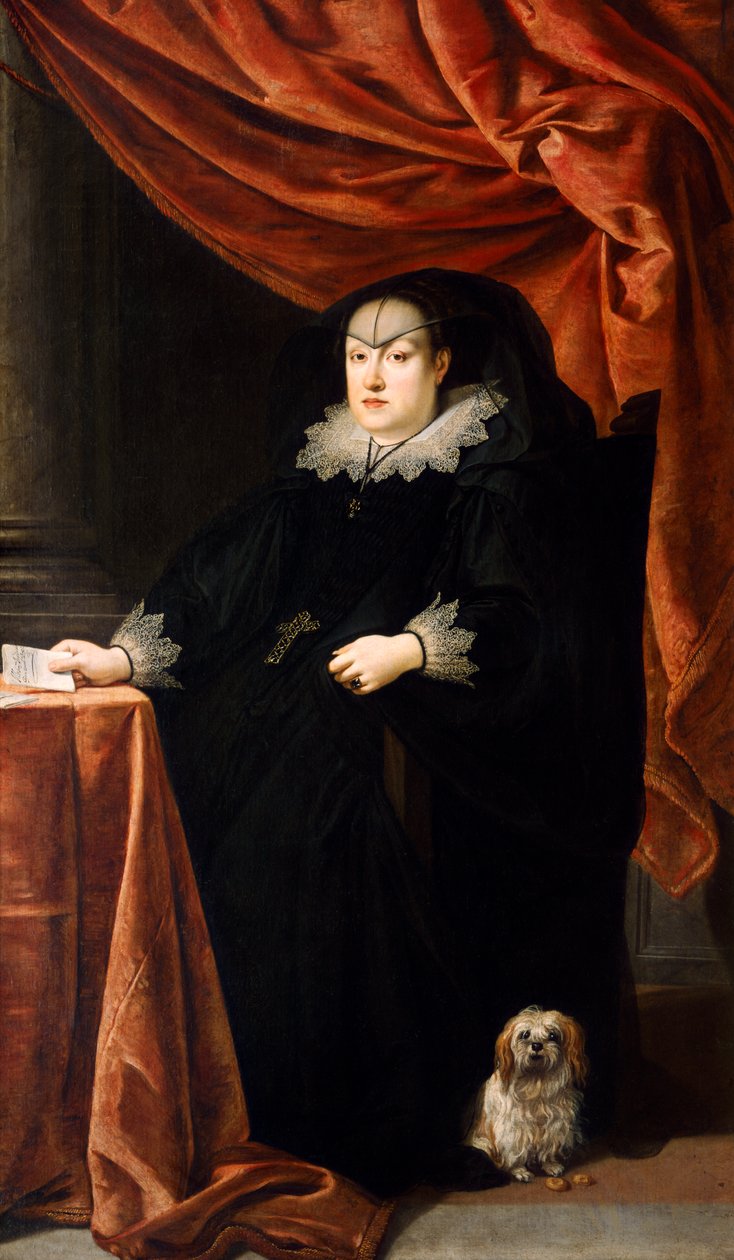 Maria Maddalena von Österreich, um 1621 von Justus Sustermans