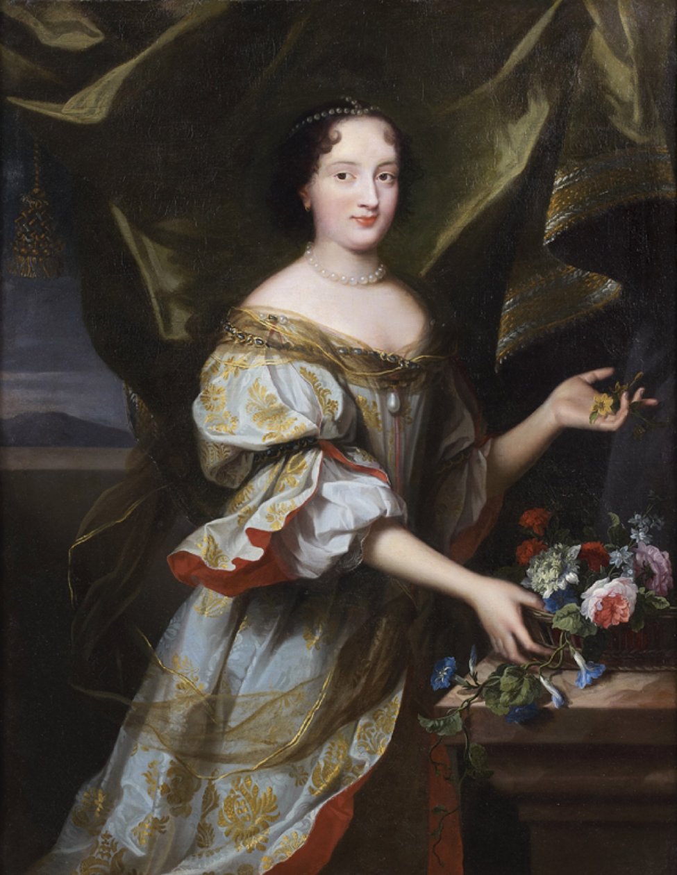 Porträt von Hortense Mancini (?) von Justus van Egmont