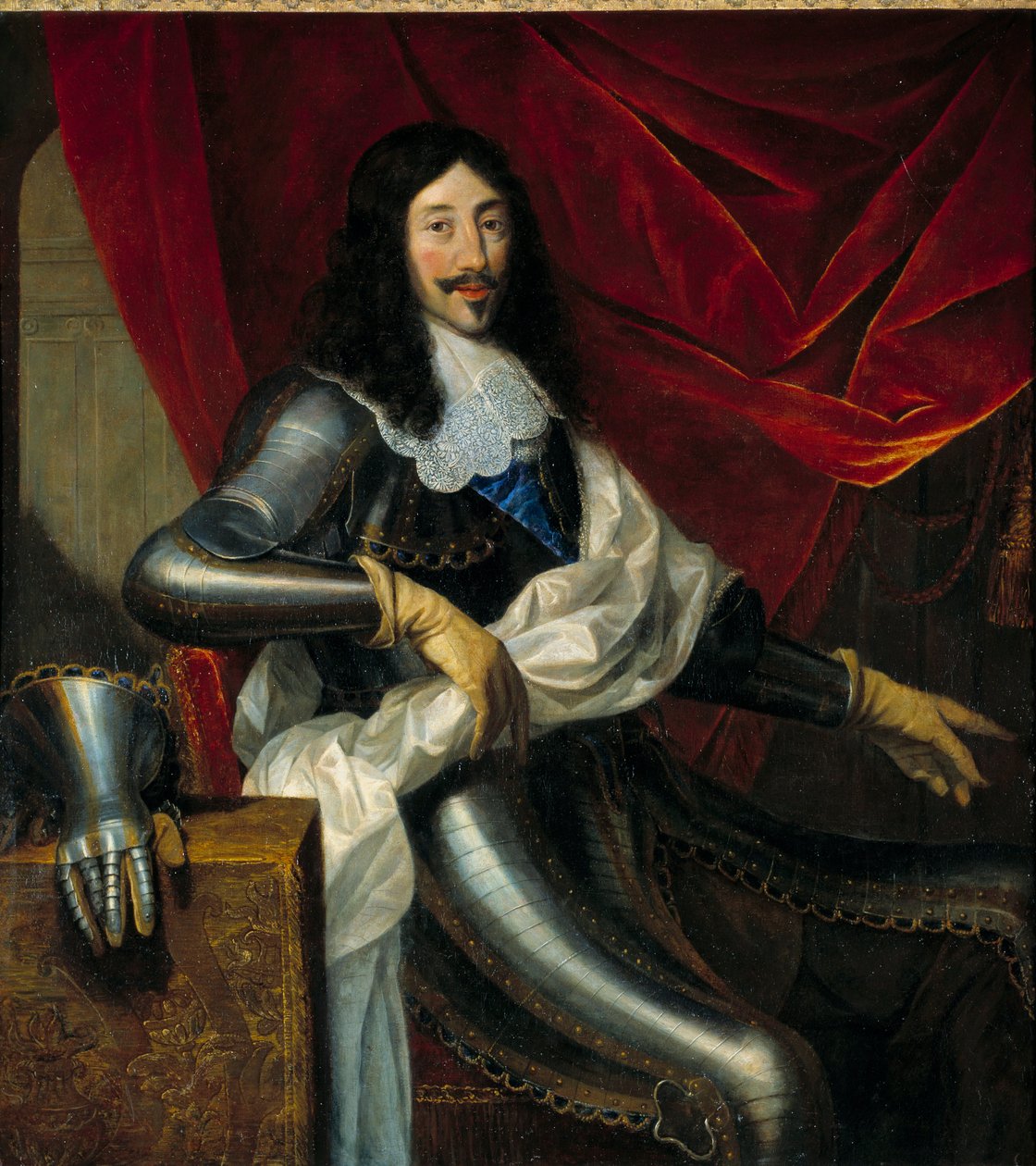 Porträt von Ludwig XIII., König von Frankreich von Justus van Egmont