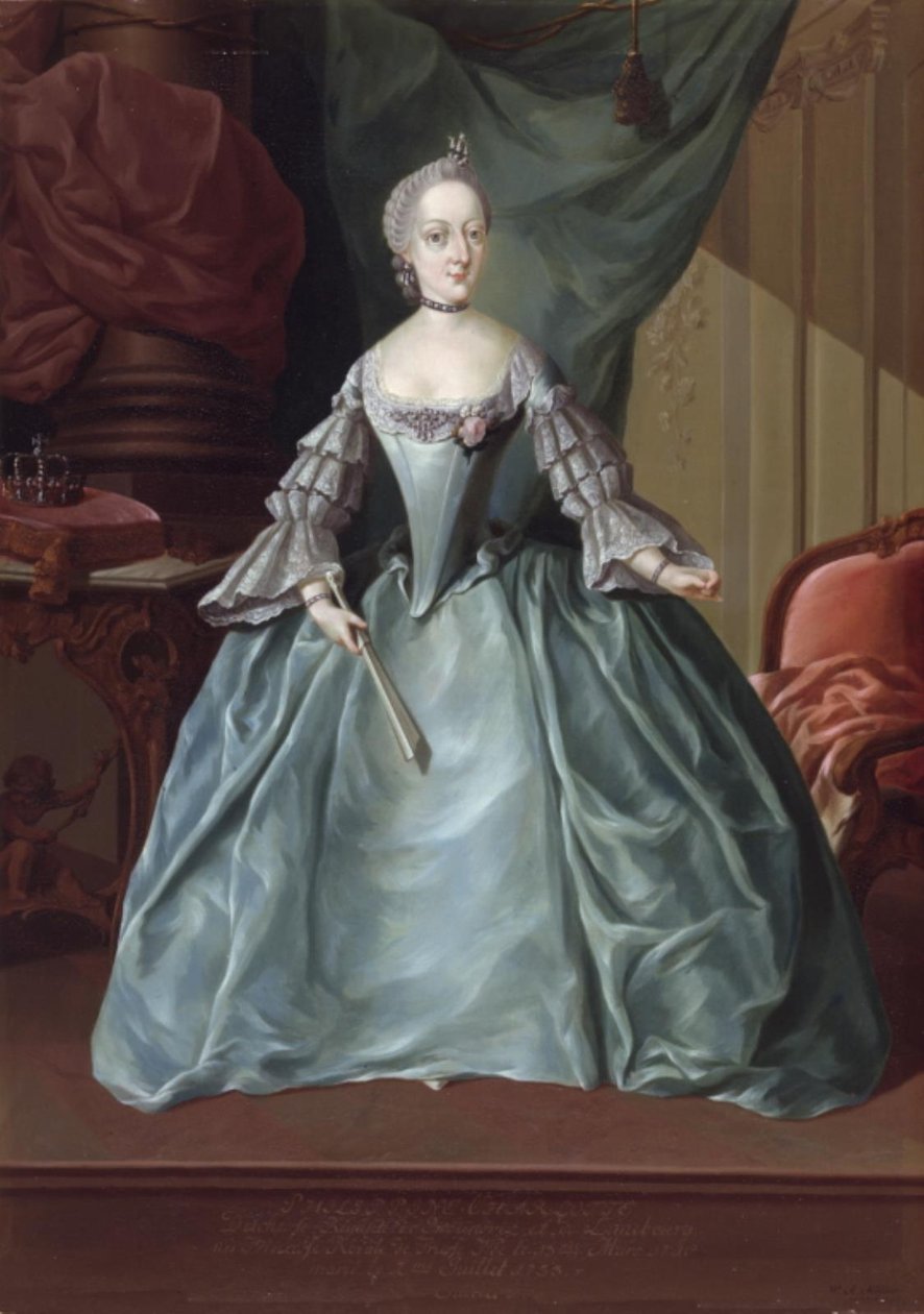 Philippine Charlotte, Herzogin von Braunschweig und Lüneburg, geborene Prinzessin von Preußen von KMS Stroe 27 Z Ubekendt