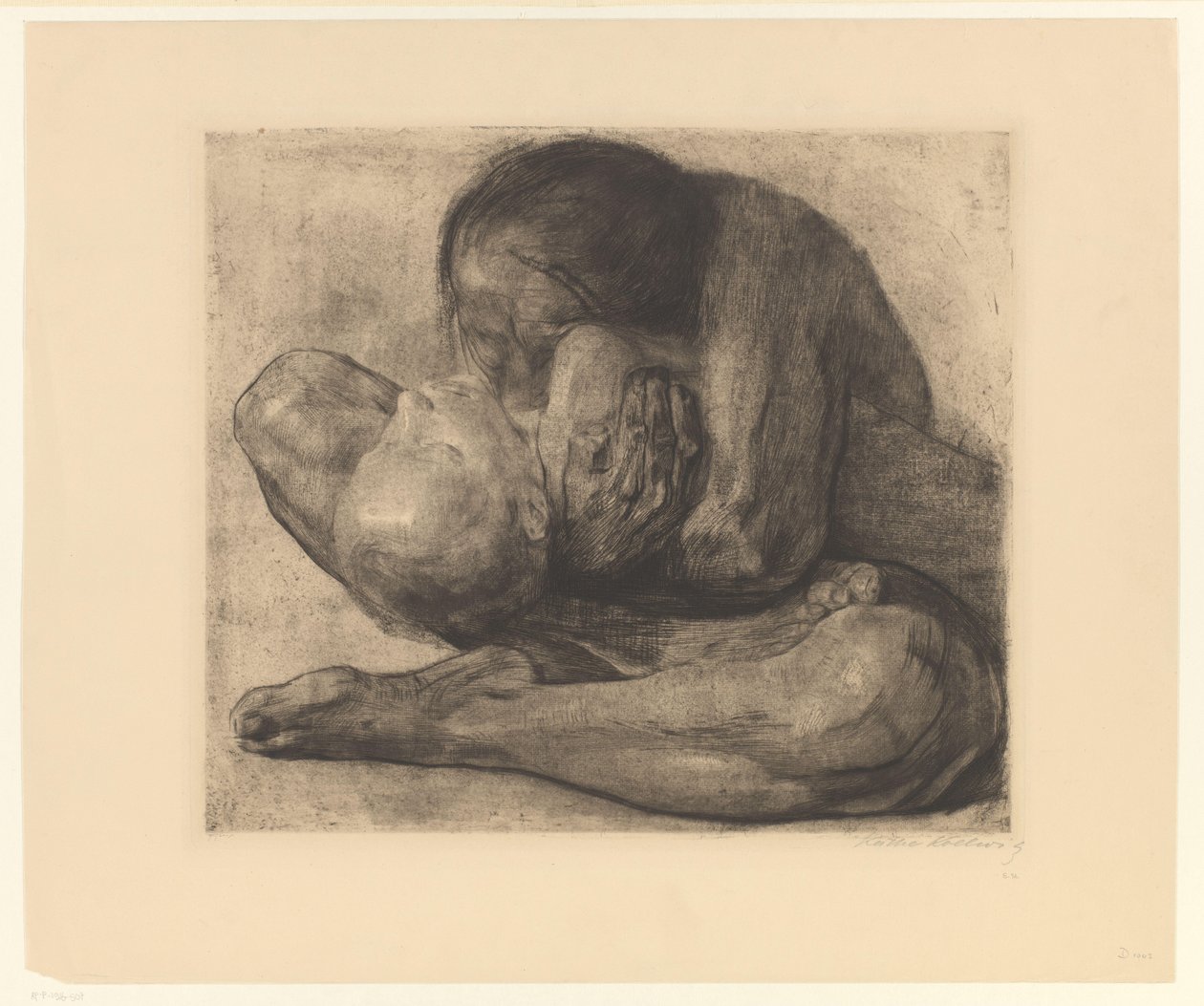 Mutter mit totem Kind von Käthe Kollwitz