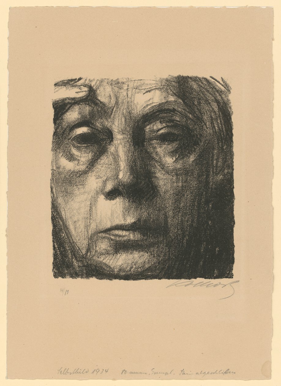 Selbstbildnis von Käthe Kollwitz