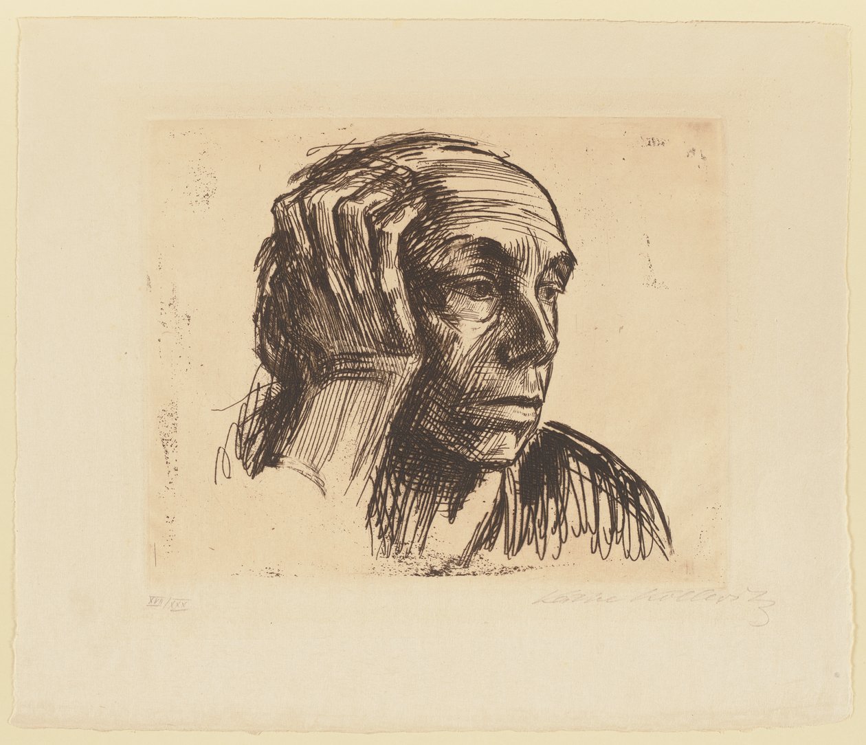 Selbstporträt von Käthe Kollwitz