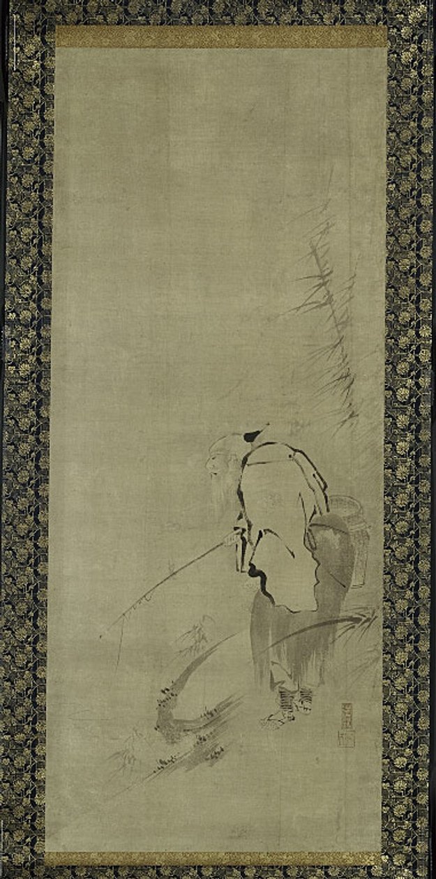 Triptychon von Zhou Moushu, Xiwangmu und Taigong Wang von Kaiho Yusho
