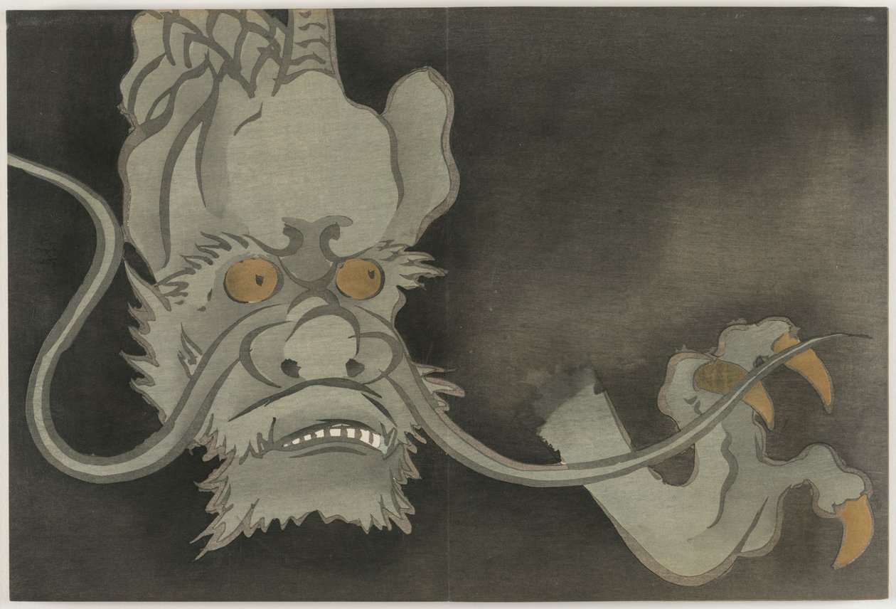 Blumen von Hundert Welten: Drache von Kamisaka Sekka
