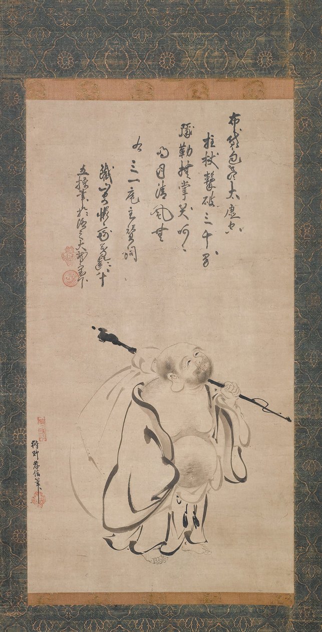 Hotei, 1616 von Kano Takanobu