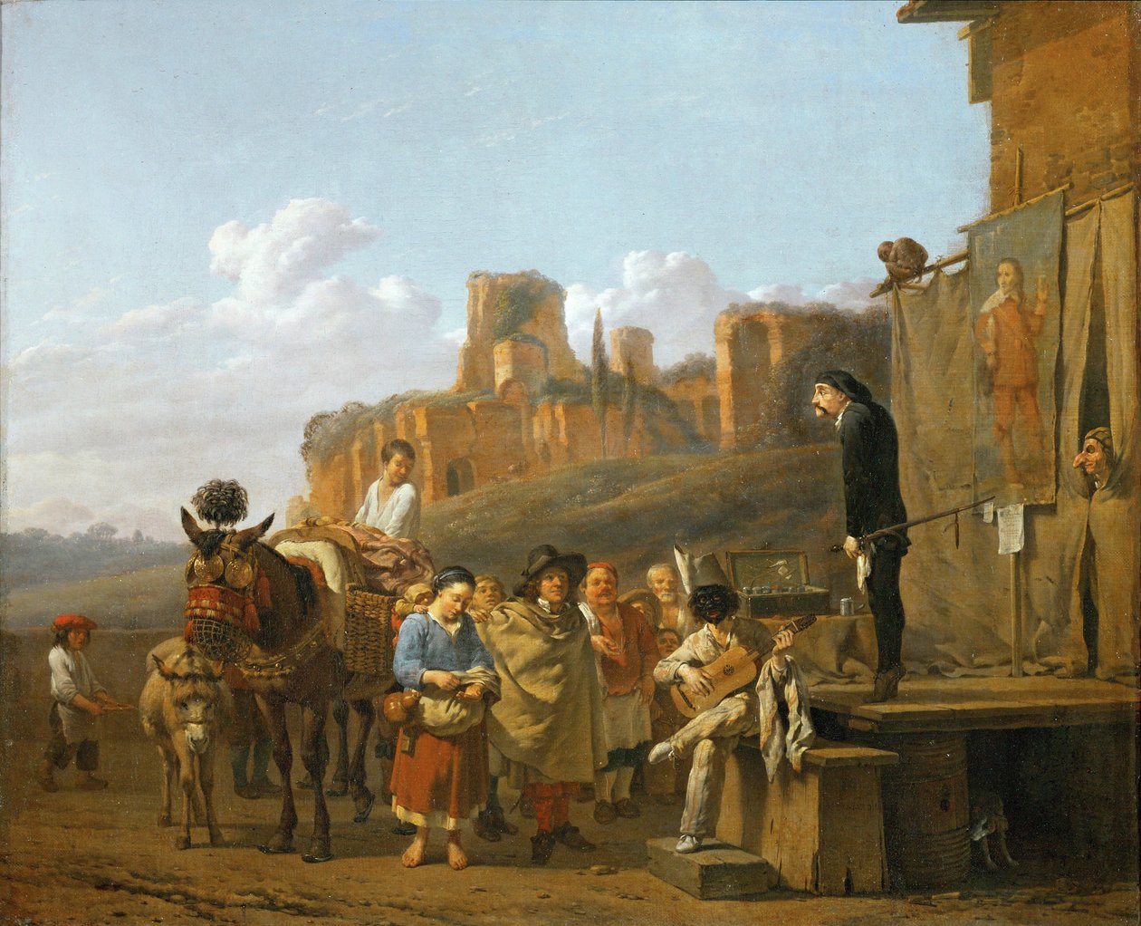 Der italienische Quacksalber von Karel Dujardin
